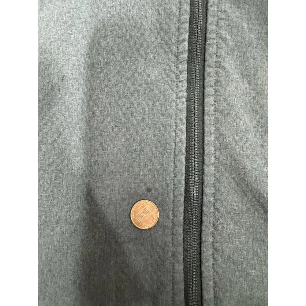 The North Face Men's Tactical Flash Jacket Soft shell Gray And Black Size M Hike